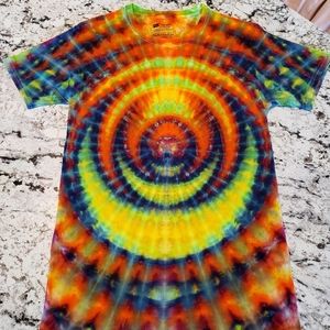 Hand-made tie-dye T-shirt